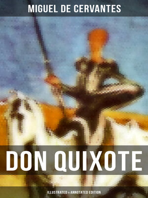 cover image of DON QUIXOTE (Illustrated & Annotated Edition)